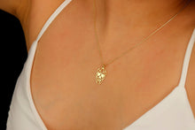 Load image into Gallery viewer, Sugar Skull Jewelry Co. Sterling Silver Sugar Skull Necklace | Dainty Day of the Dead Gothic Jewelry