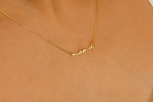 Load image into Gallery viewer, Mama Jewelry Dainty Silver Necklace for New Moms | Perfect Gift for Mother's Day &amp; Birthdays