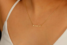 Load image into Gallery viewer, Mama Jewelry Dainty Silver Necklace for New Moms | Perfect Gift for Mother's Day &amp; Birthdays