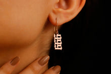 Load image into Gallery viewer, Angelica Jewelry Delicate Angel Number Earrings – Embrace Your Spiritual Journey with Unique Designs