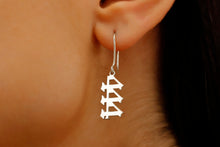 Load image into Gallery viewer, Angelica Jewelry Delicate Angel Number Earrings – Embrace Your Spiritual Journey with Unique Designs