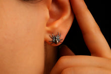 Load image into Gallery viewer, Spider Earrings - Dazzling Silver &amp; Gold Variants for a Bold Statement