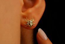 Load image into Gallery viewer, Spider Earrings - Dazzling Silver &amp; Gold Variants for a Bold Statement