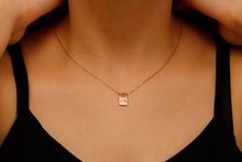Load image into Gallery viewer, Unlock Your Style with Our Dazzling Padlock Necklace - A Statement of Confidence