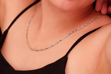 Load image into Gallery viewer, Rainbow Glam Necklace - Dainty 14K Gold Filled Tennis Jewelry with Colorful CZ Stones