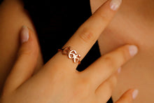 Load image into Gallery viewer, Angel Numbers Jewelry Sterling Silver Ring – Embrace Your Luck with Numerology Magic