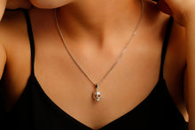 Load image into Gallery viewer, Skull Charm Necklace by SilverGoldandRose - Daring Elegance with a Touch of Edge