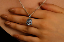 Load image into Gallery viewer, Skull Charm Necklace by SilverGoldandRose - Daring Elegance with a Touch of Edge