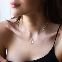 Load image into Gallery viewer, Chakra Bliss Root Chakra Necklace - Handmade Muladhara Symbol Jewelry for Yoga Lovers