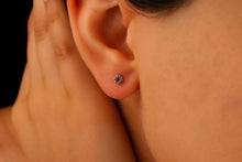 Load image into Gallery viewer, Birthstone Stud Earrings by SilverGoldandRose