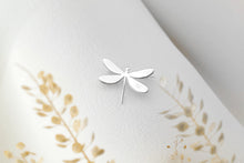 Load image into Gallery viewer, Elysian Designs Dragonfly Brooch in 925 Sterling Silver - A Stunning Symbol of Transformation