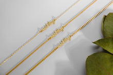 Load image into Gallery viewer, Gleam &amp; Glow Personalized Gold Name Necklace - Dainty Double Name Jewelry