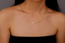 Load image into Gallery viewer, Personalized Gold Name Necklace - Custom Dainty Jewelry for Moms, Family &amp; Friends - Up to 3 Names