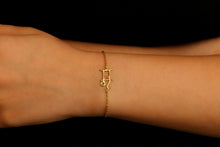 Load image into Gallery viewer, Zodiac Connection Bracelet - Sterling Silver Interlocking Design for Astrology Lovers
