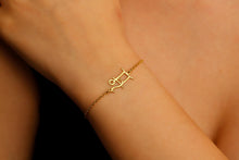 Load image into Gallery viewer, Zodiac Connection Bracelet - Sterling Silver Interlocking Design for Astrology Lovers