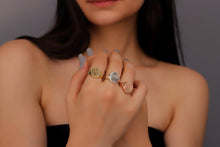Load image into Gallery viewer, Fingerprint Jewelry Co. Custom Fingerprint Ring in Sterling Silver – Personalized Memorial Gift