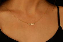 Load image into Gallery viewer, Greek Elegance Personalized Name Necklace - Custom 18K Gold Filled Greek Jewelry Gift for Her
