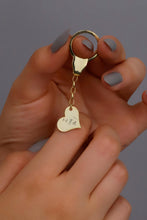 Load image into Gallery viewer, Actual Handwriting Keychain - Dainty Personalized Engraved 925 Sterling Silver Jewelry for Women
