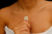 Load image into Gallery viewer, Cowboy &amp; Cowgirl Hat Necklace - Dazzling Western Charm for Bold Style