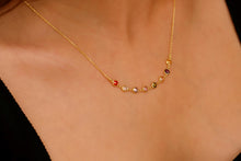 Load image into Gallery viewer, Rainbow Gemstone Choker by SilverGoldandRose