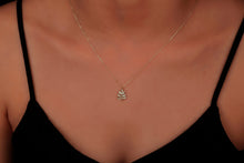 Load image into Gallery viewer, Radiant Jewel Diamond Leaf Pendant Necklace – Exquisite Monstera Leaf Design, Perfect Tropical Charm for Every Occasion
