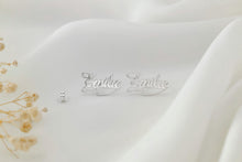 Load image into Gallery viewer, Personalized Chef Knife Name Earrings | Unique Culinary Jewelry | Perfect Gift for Chefs