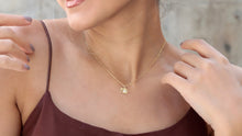 Load image into Gallery viewer, Camera Necklace with Sparkling CZ Diamond Accents | SilverGoldandRose