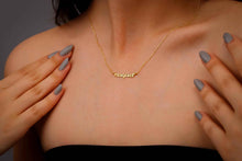 Load image into Gallery viewer, 14K Gold Personalized Name Necklace - Shine Bright with Custom Elegance
