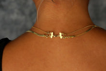 Load image into Gallery viewer, Elysian Elegance Layered Necklace - Stunning Sterling Silver with Gold &amp; Rose Gold Detangler Clasp