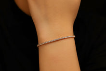 Load image into Gallery viewer, Dazzling Dainty Tennis Bracelet Sterling Silver | Perfect Minimalist Gift
