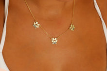 Load image into Gallery viewer, Personalized 14K Gold Filled Paw Name Necklace - Customizable Animal Pendant for Pet Lovers