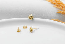 Load image into Gallery viewer, Love Knot Stud Earrings - 3 Dainty Styles in Gold, Rose Gold &amp; Silver - Perfect Gift for Her, Limited Stock Available!