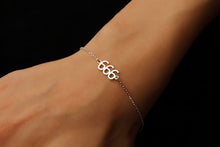 Load image into Gallery viewer, Angel Number Bracelet | Sterling Silver &amp; 14K Rose Gold Filled | Unique Jewelry Gifts for Inspiration