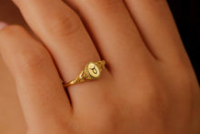 Load image into Gallery viewer, Celestial Charm Zodiac Ring - Engraved 925 Sterling Silver Horoscope Jewelry
