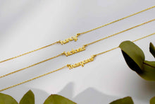Load image into Gallery viewer, 14K Gold Personalized Name Necklace - Shine Bright with Custom Elegance