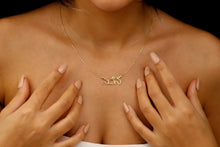 Load image into Gallery viewer, Goldsmith 14K Telugu Name Necklace - Custom Jewelry to Celebrate Your Identity