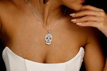 Load image into Gallery viewer, Eternal Edge Skull Necklace - Bold Design for Fearless Souls