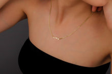 Load image into Gallery viewer, Gleam Jewelry Personalized Name Necklace with Elegant Curb Chain