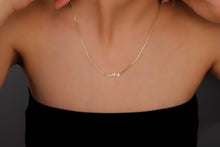 Load image into Gallery viewer, Gleam Jewelry Personalized Name Necklace with Elegant Curb Chain
