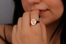 Load image into Gallery viewer, Blooming Birth flower Bouquet Ring - Customizable Month Flower Jewelry in Silver, Gold &amp; Rose Gold