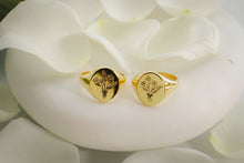 Load image into Gallery viewer, Blooming Birth flower Bouquet Ring - Customizable Month Flower Jewelry in Silver, Gold &amp; Rose Gold