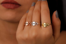 Load image into Gallery viewer, Angelique Jewelry Personalized Angel Number Ring - Unique Spiritual Symbol for Guidance and Inspiration