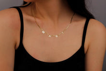 Load image into Gallery viewer, Initials by Design Personalized Station Name Necklace – Celebrate Your Uniqueness
