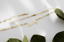 Load image into Gallery viewer, Elegant You Signature Name Necklace - Personalize Your Style with a Custom Touch