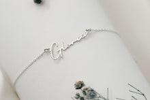 Load image into Gallery viewer, Custom Handwriting Name Necklace by SilverGoldandRose | 14K Gold Vermeil Personalized Jewelry for a Unique Touch
