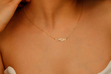 Load image into Gallery viewer, Ethereal Creations Personalized Asymmetrical Name Necklace - Unique &amp; Stylish Design for a Meaningful Touch
