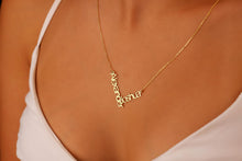 Load image into Gallery viewer, Unique Two Name Interlock Necklace - Celebrate Connection with Personalized Elegance