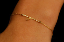 Load image into Gallery viewer, Personalized 14K Gold Filled Tiny Name Bracelet | Dainty Custom Jewelry | Perfect Gift for Mom