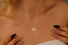 Load image into Gallery viewer, Ethereal Creations Custom Angel Numbers Necklace
