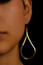 Load image into Gallery viewer, 925 Sterling Silver Dainty Herringbone Chain Earrings